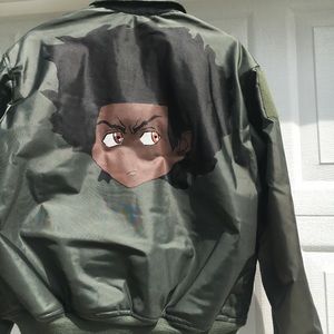 Custom  Air Force Bomber Jacket Boondocks